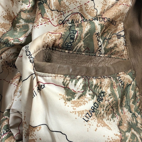 Vintage Marlboro Adventure Team Brown Leather Jacket Men's Medium - Picture 6 of 14